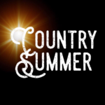 Country Summer Logo #1 Blk w_Sun PNG